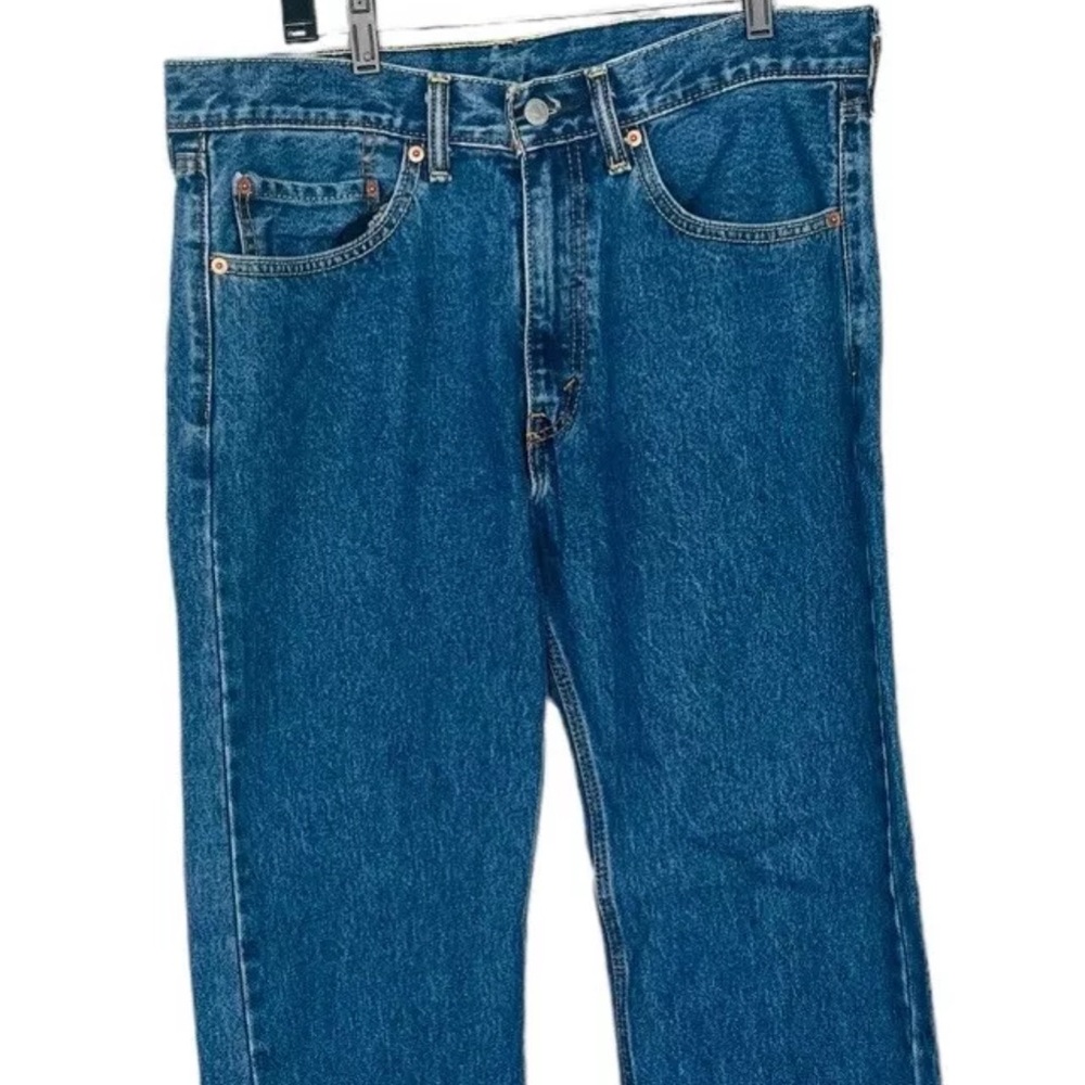 Levis 505 Regular Fit Jeans, Size 34 x 32 - Blue